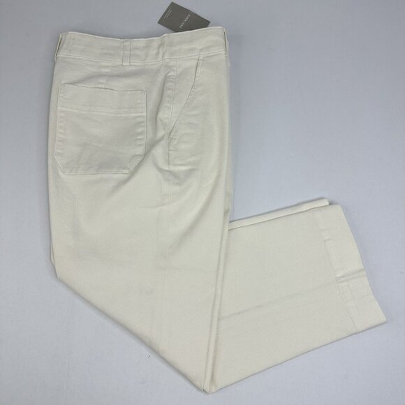 Everlane Women’s NWT‎ Bone The Organic Straight-Leg Pant Luxury Jean 16/W35/L26 - Picture 3 of 14